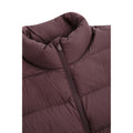 Dark Burgundy - Side - Animal Mens Down Lightweight Gilet