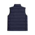 Navy - Back - Animal Mens Down Lightweight Gilet
