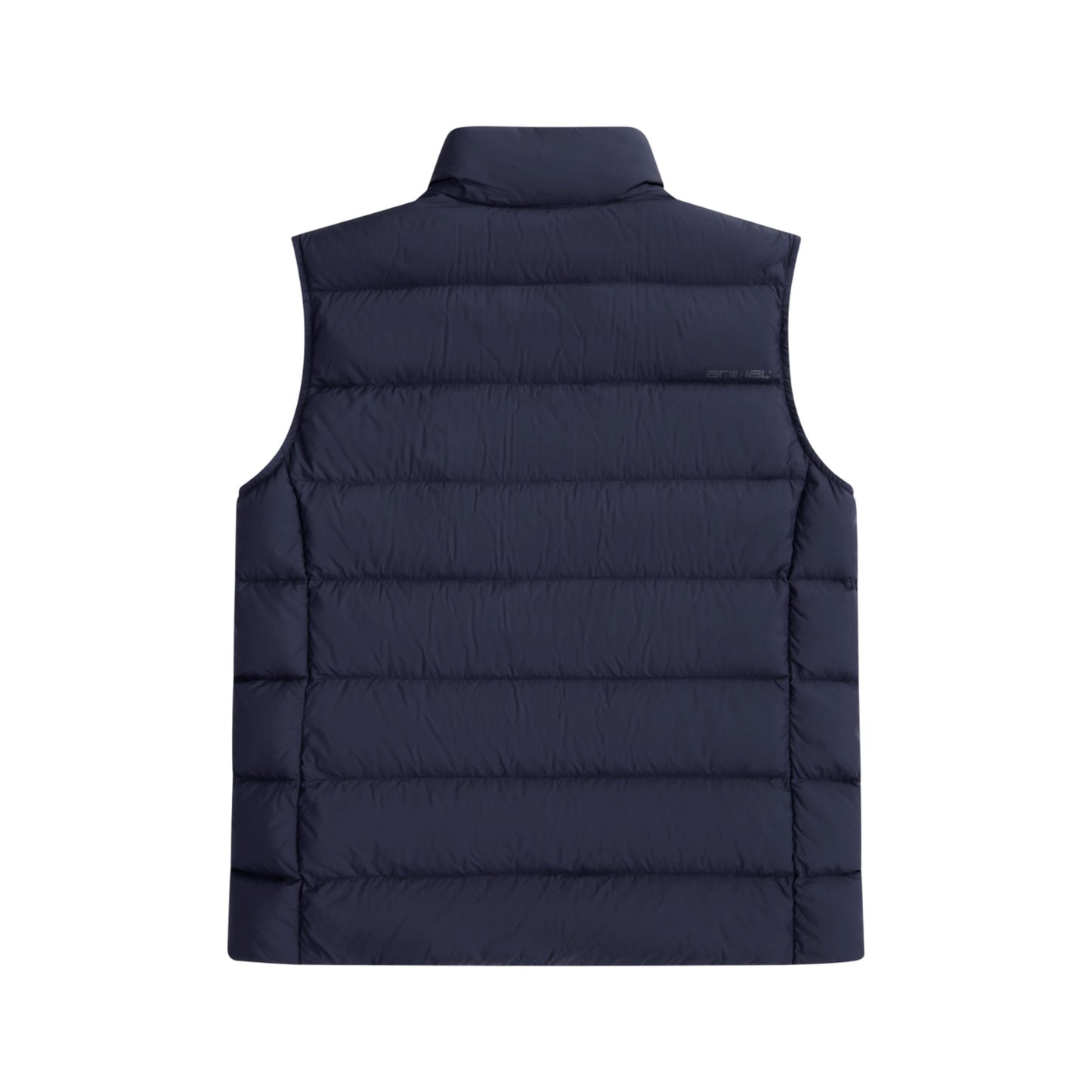 Navy - Back - Animal Mens Down Lightweight Gilet