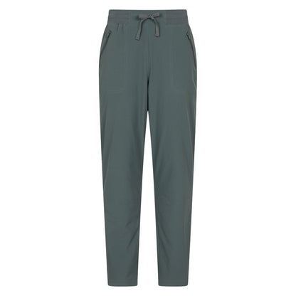 Dark Khaki - Front - Mountain Warehouse Womens-Ladies Explorer Fleece Lined Winter Trousers