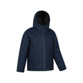 Navy - Lifestyle - Mountain Warehouse Childrens-Kids Ravine Padded Waterproof Jacket