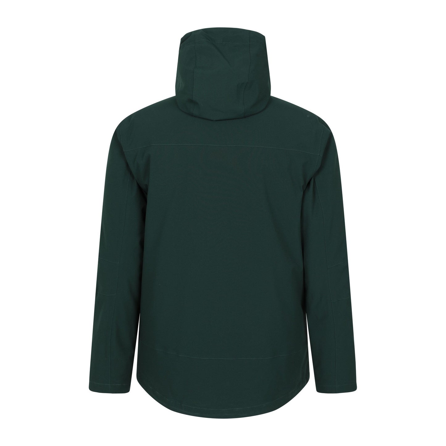 Dark Green - Back - Mountain Warehouse Mens Sycamore 3 in 1 Waterproof Jacket