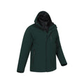 Dark Green - Lifestyle - Mountain Warehouse Mens Sycamore 3 in 1 Waterproof Jacket