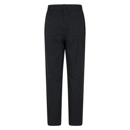 Black - Back - Mountain Warehouse Womens-Ladies Delta Fleece Lined Winter Trousers