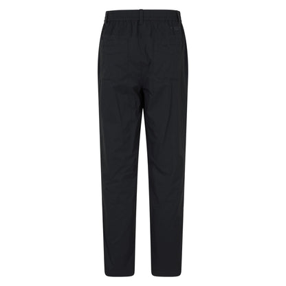 Black - Back - Mountain Warehouse Womens-Ladies Delta Fleece Lined Short Winter Trousers