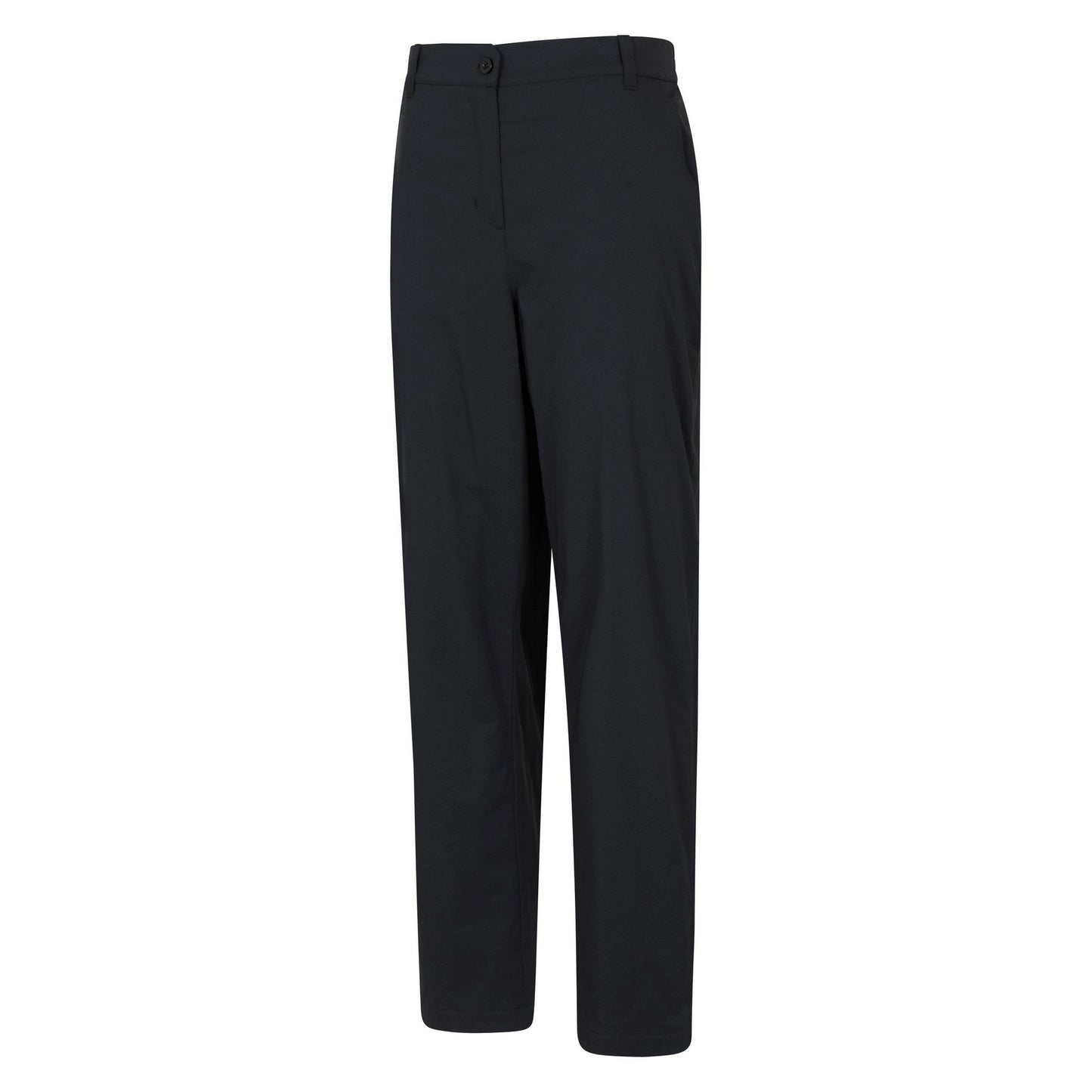 Black - Side - Mountain Warehouse Womens-Ladies Delta Fleece Lined Short Winter Trousers