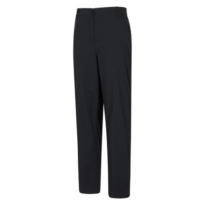 Black - Side - Mountain Warehouse Womens-Ladies Delta Fleece Lined Short Winter Trousers
