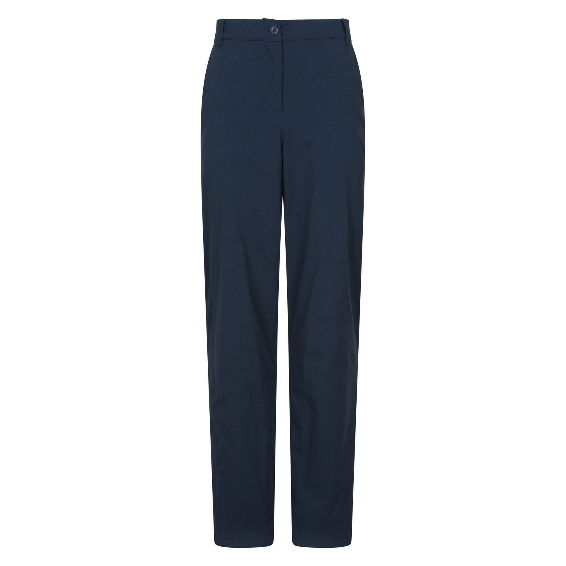 Navy - Front - Mountain Warehouse Womens-Ladies Delta Fleece Lined Short Winter Trousers