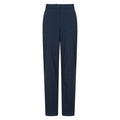 Navy - Front - Mountain Warehouse Womens-Ladies Delta Fleece Lined Short Winter Trousers