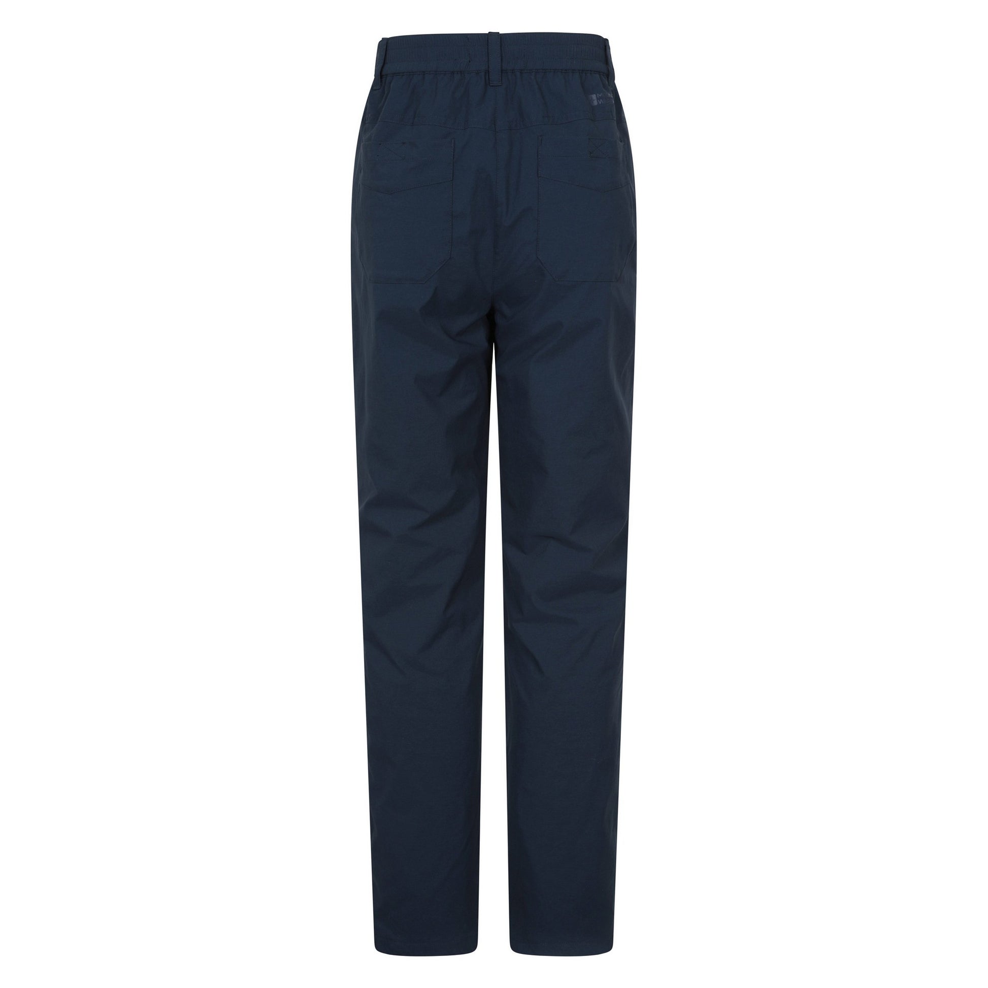 Navy - Back - Mountain Warehouse Womens-Ladies Delta Fleece Lined Short Winter Trousers
