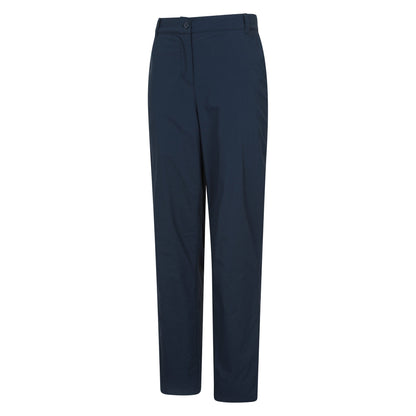 Navy - Side - Mountain Warehouse Womens-Ladies Delta Fleece Lined Short Winter Trousers