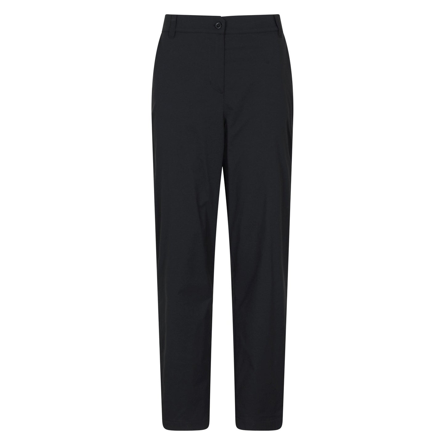 Black - Front - Mountain Warehouse Womens-Ladies Delta Fleece Lined Short Winter Trousers