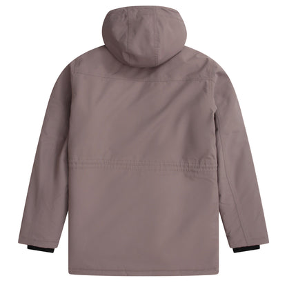 Brown - Back - Animal Mens Jesper Logo Jacket