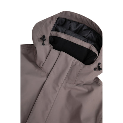 Brown - Side - Animal Mens Jesper Logo Jacket
