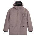 Brown - Front - Animal Mens Jesper Logo Jacket