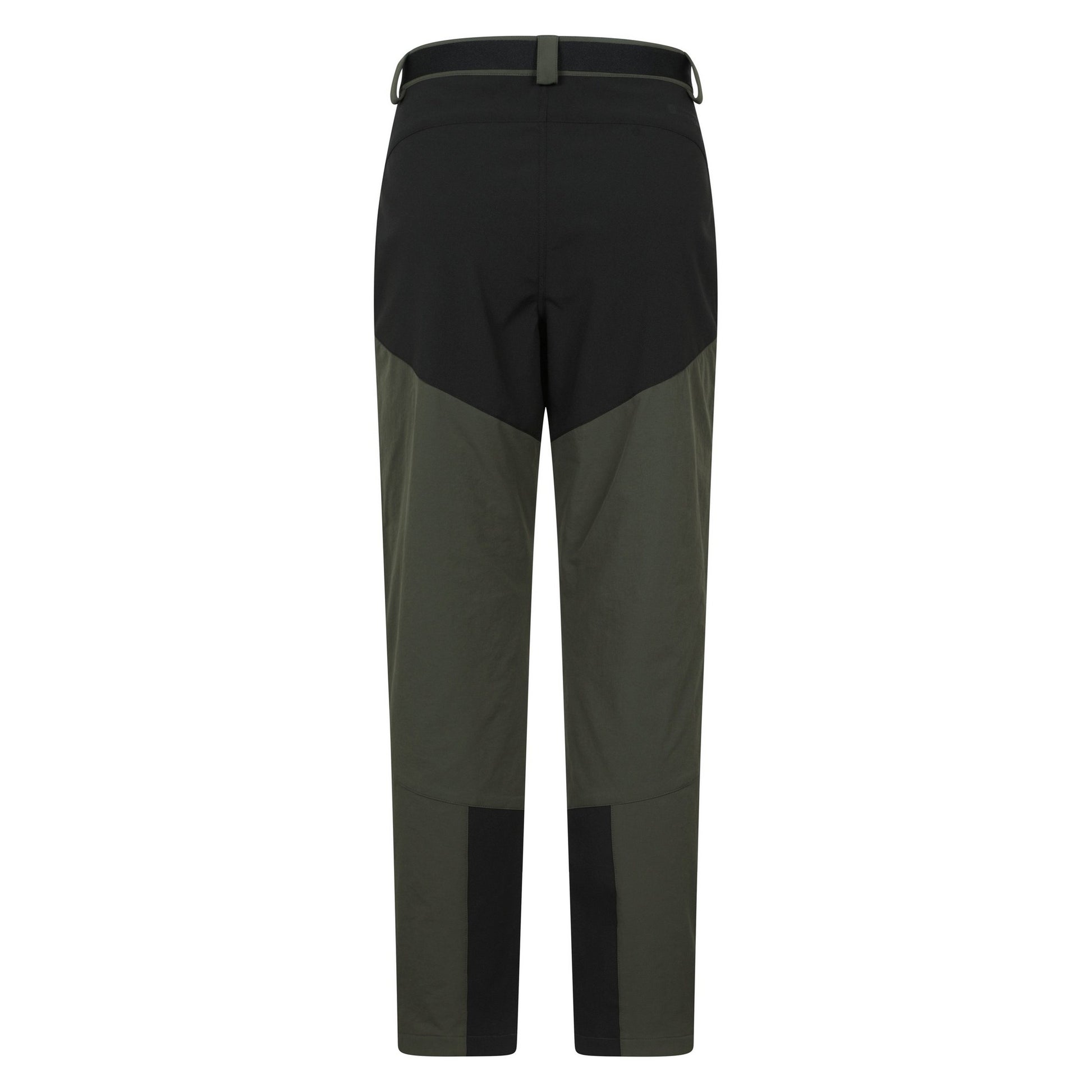 Green - Back - Mountain Warehouse Mens Forest Fleece Lined Two Tone Winter Trousers