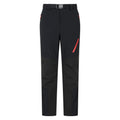 Black - Front - Mountain Warehouse Mens Forest Fleece Lined Two Tone Winter Trousers