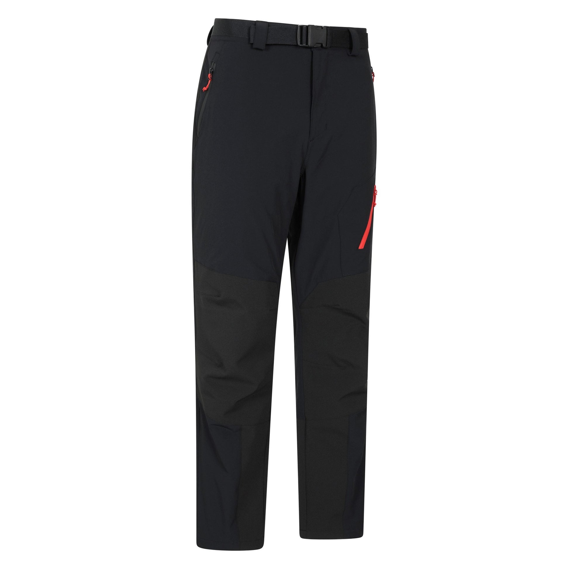 Black - Lifestyle - Mountain Warehouse Mens Forest Fleece Lined Two Tone Winter Trousers