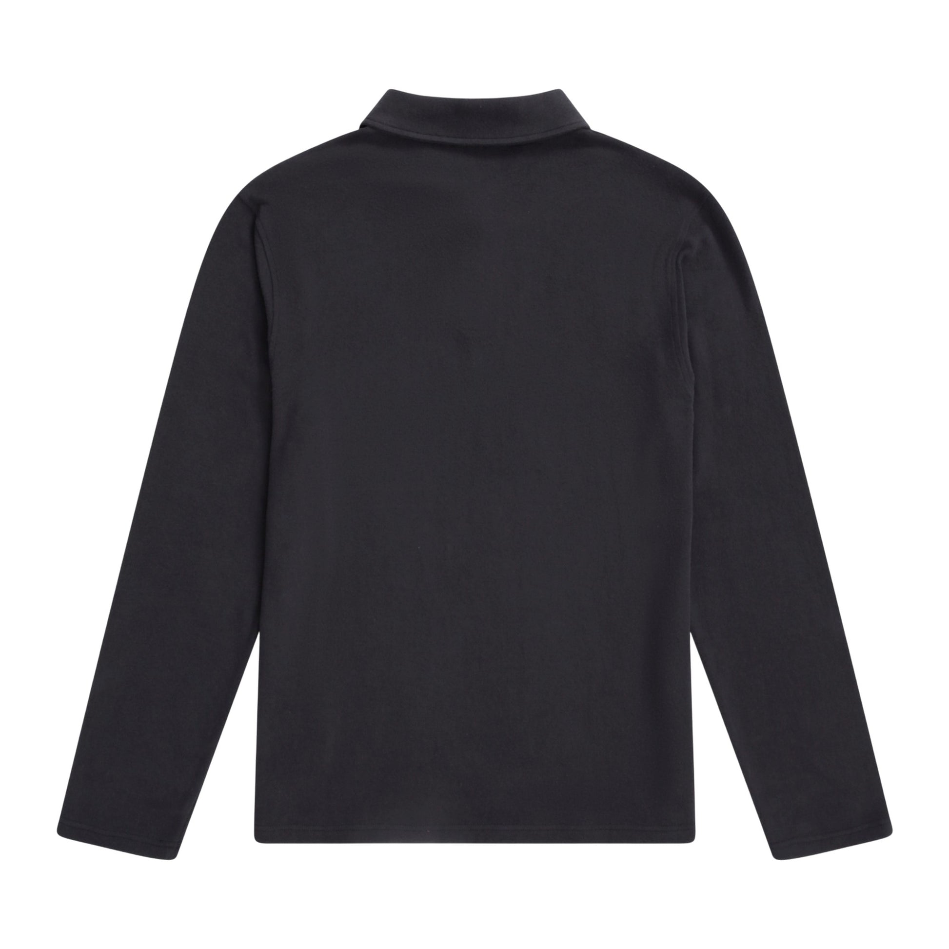 Black - Back - Animal Mens Ollie Long-Sleeved Polo Shirt