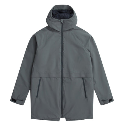 Dark Khaki - Front - Animal Womens-Ladies Jackie Waterproof Padded Jacket