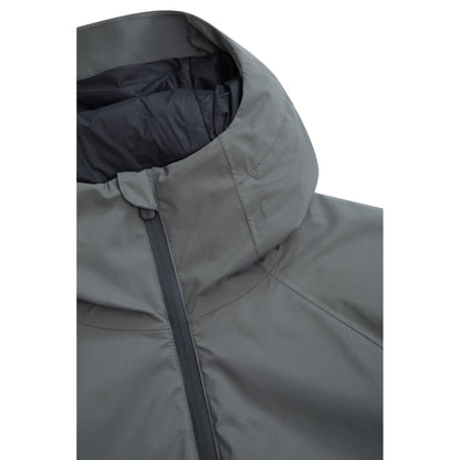Dark Khaki - Side - Animal Womens-Ladies Jackie Waterproof Padded Jacket