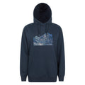 Navy - Front - Mountain Warehouse Womens-Ladies Nightscape Relaxed Fit Hoodie