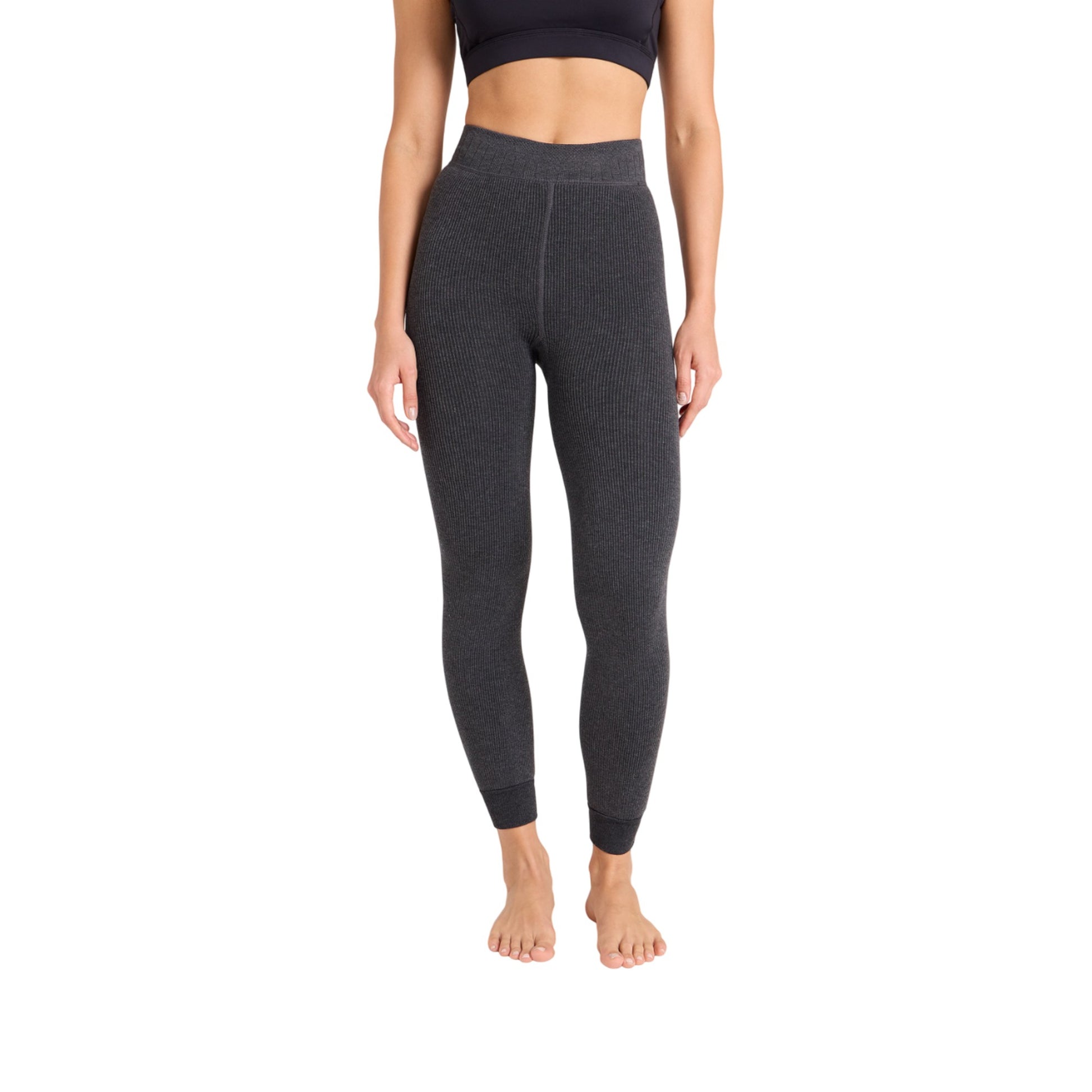 Charcoal - Side - Animal Womens-Ladies Fleece Lined Heavyweight Trousers