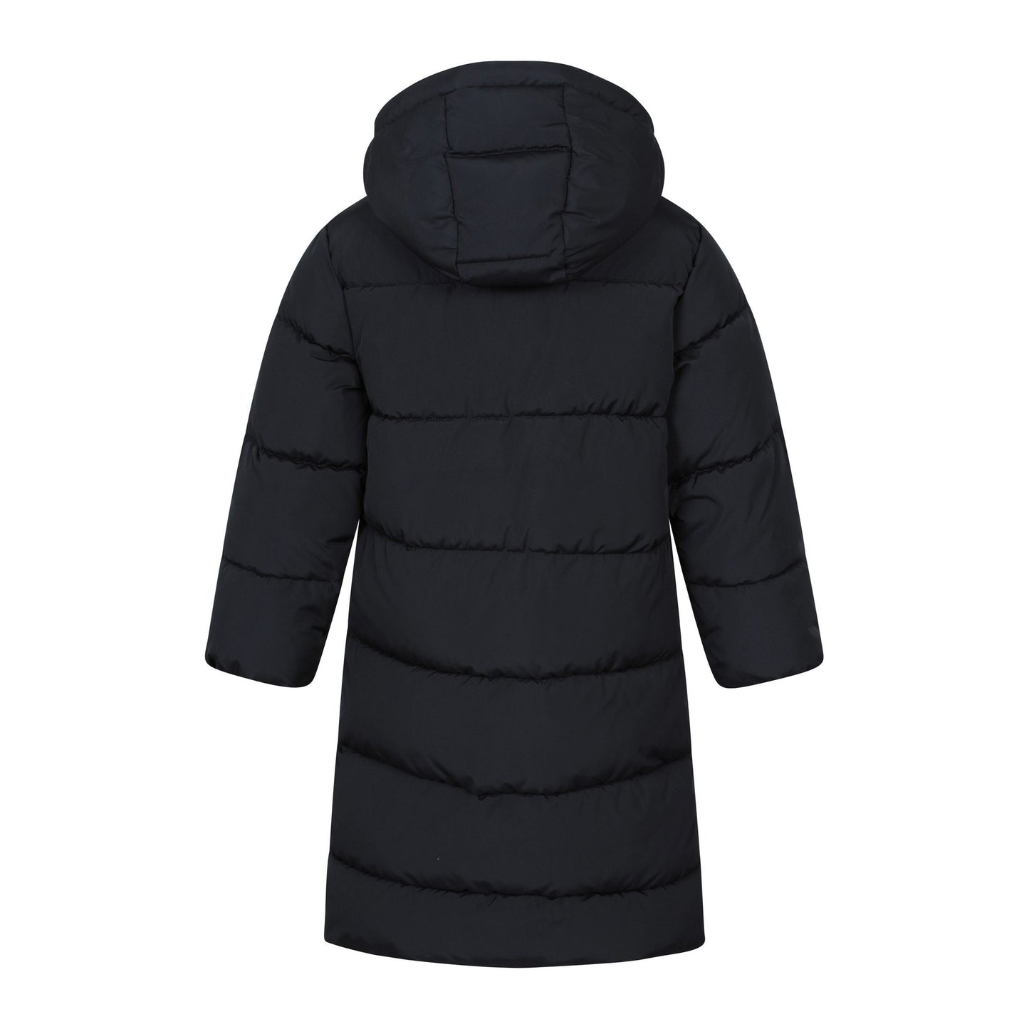Black - Back - Mountain Warehouse Childrens-Kids Water Resistant Padded Jacket