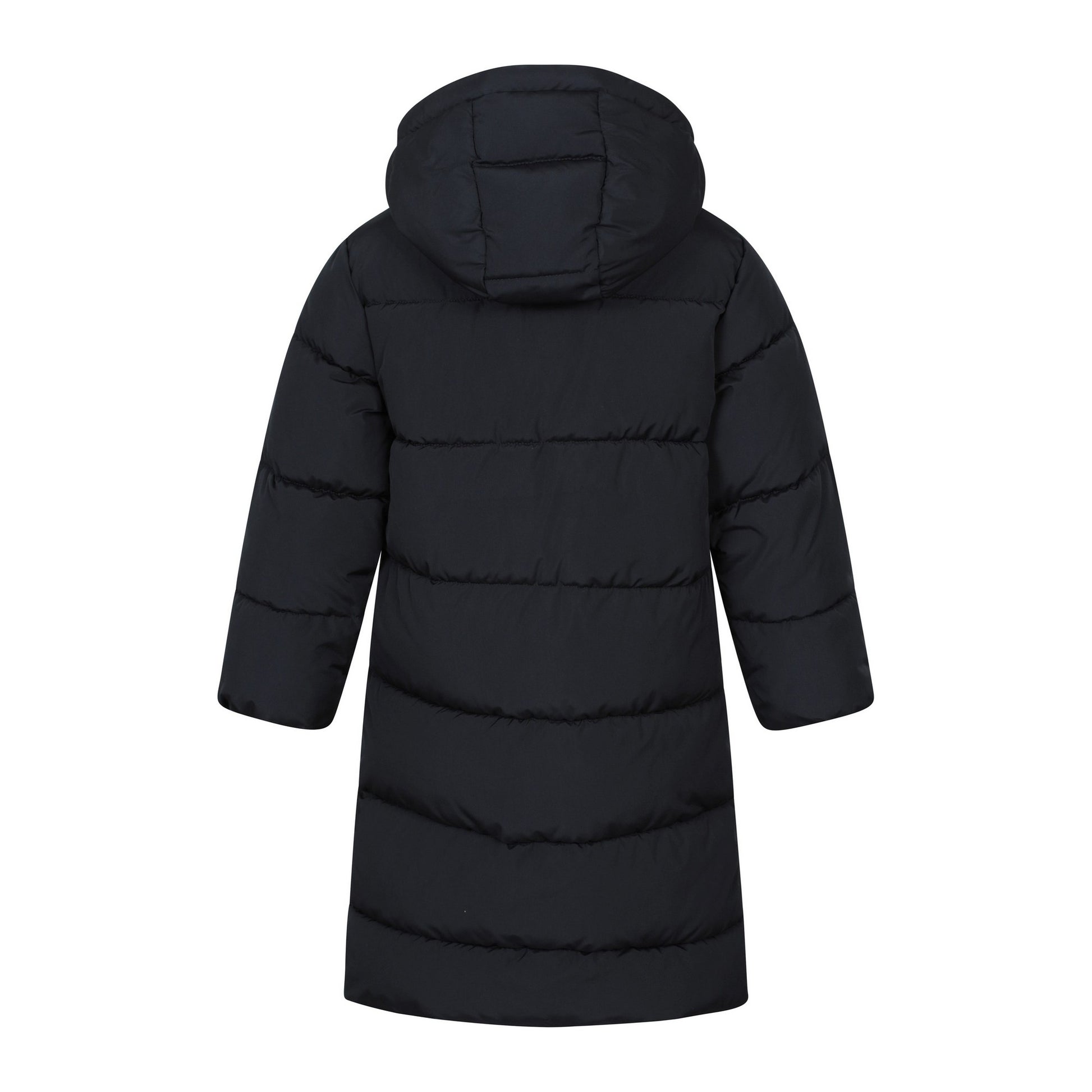 Black - Back - Mountain Warehouse Childrens-Kids Water Resistant Padded Jacket
