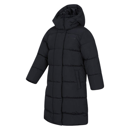 Black - Lifestyle - Mountain Warehouse Childrens-Kids Water Resistant Padded Jacket