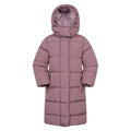 Pink - Front - Mountain Warehouse Childrens-Kids Water Resistant Padded Jacket