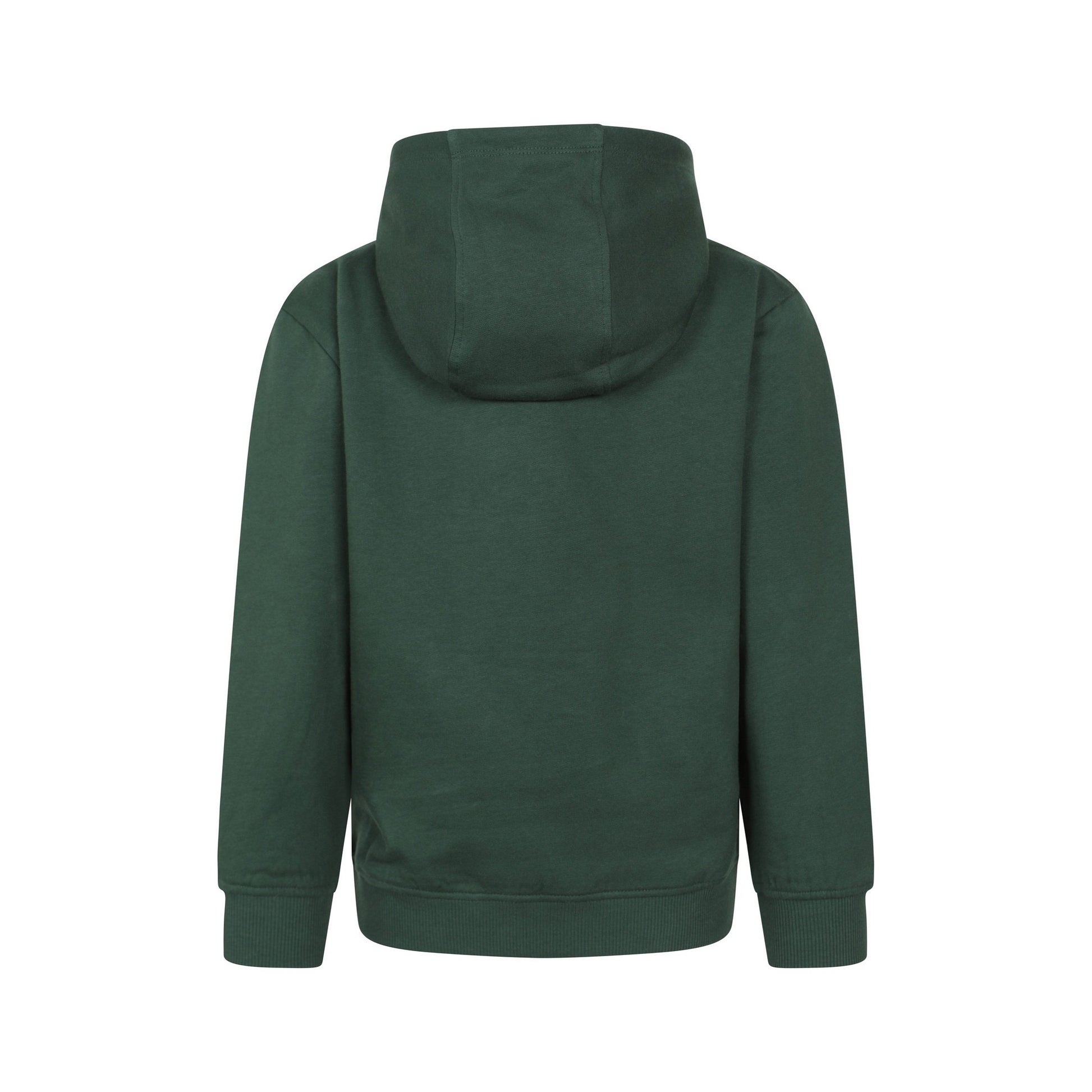 Dark Green - Back - Mountain Warehouse Childrens-Kids Adventure Awaits Graphic Hoodie
