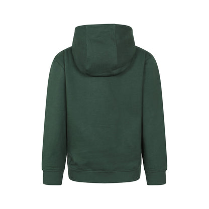 Dark Green - Back - Mountain Warehouse Childrens-Kids Adventure Awaits Graphic Hoodie