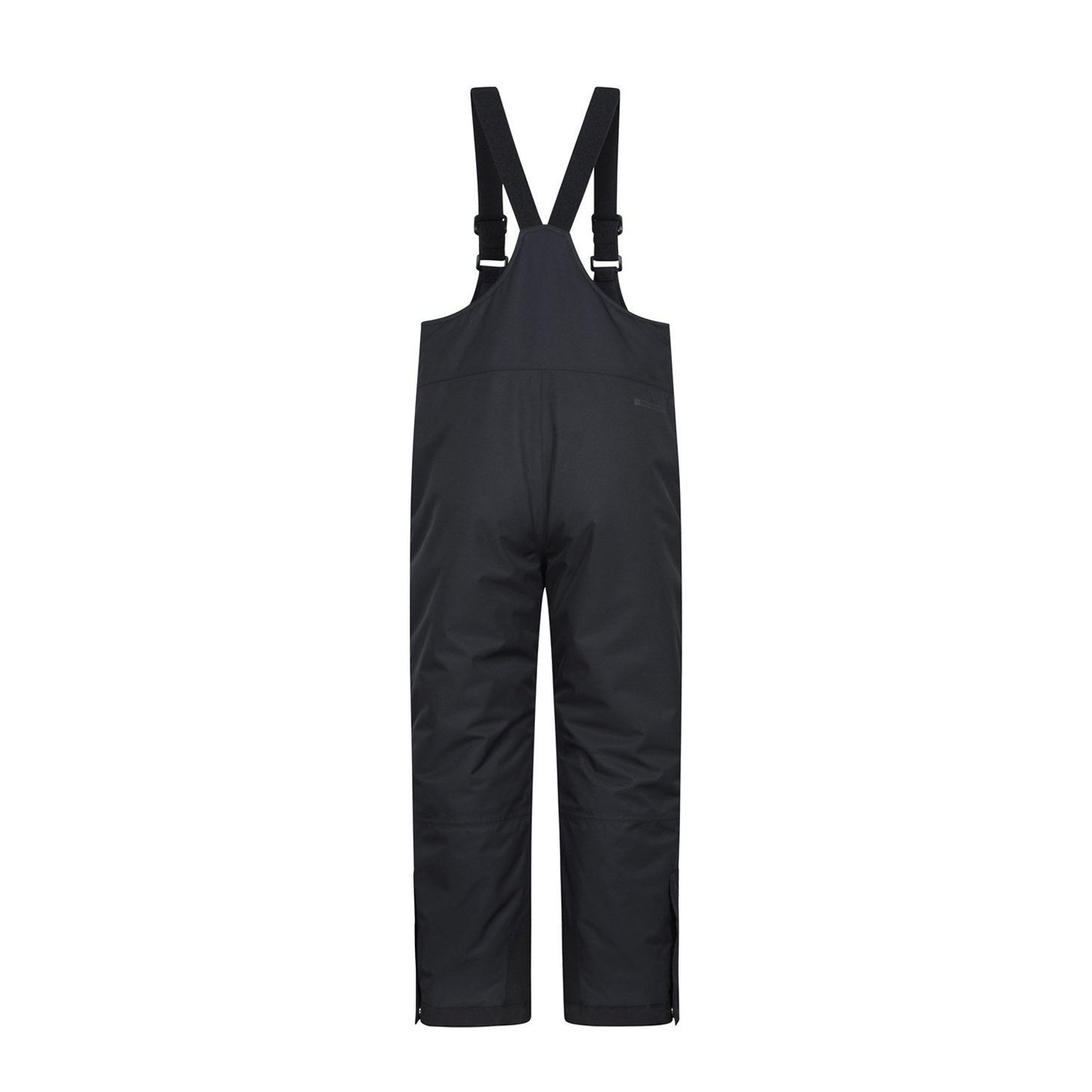Black - Back - Mountain Warehouse Childrens-Kids Falcon Extreme Waterproof Bib Front Snow Ski Trousers