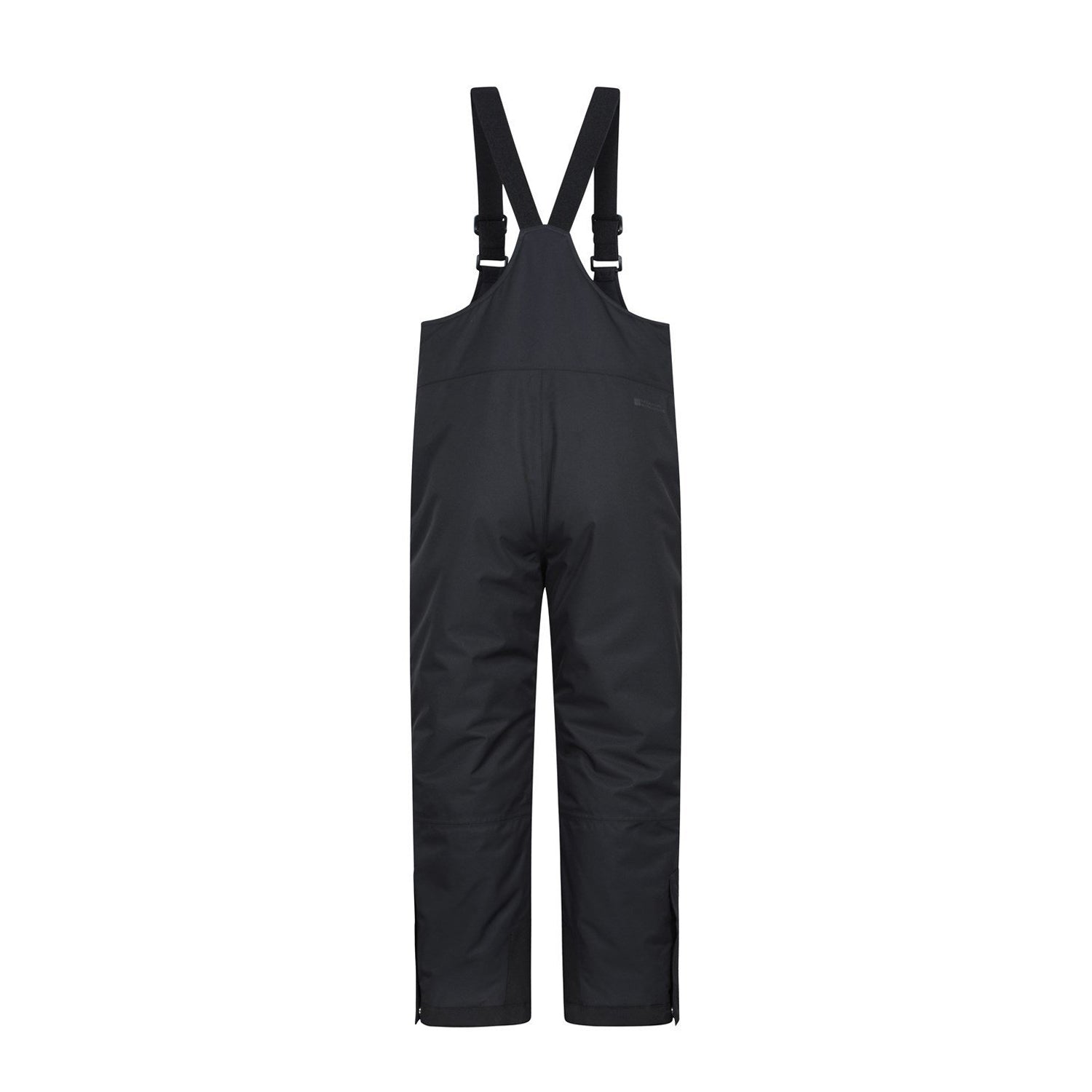 Black - Back - Mountain Warehouse Childrens-Kids Falcon Extreme Waterproof Bib Front Snow Ski Trousers