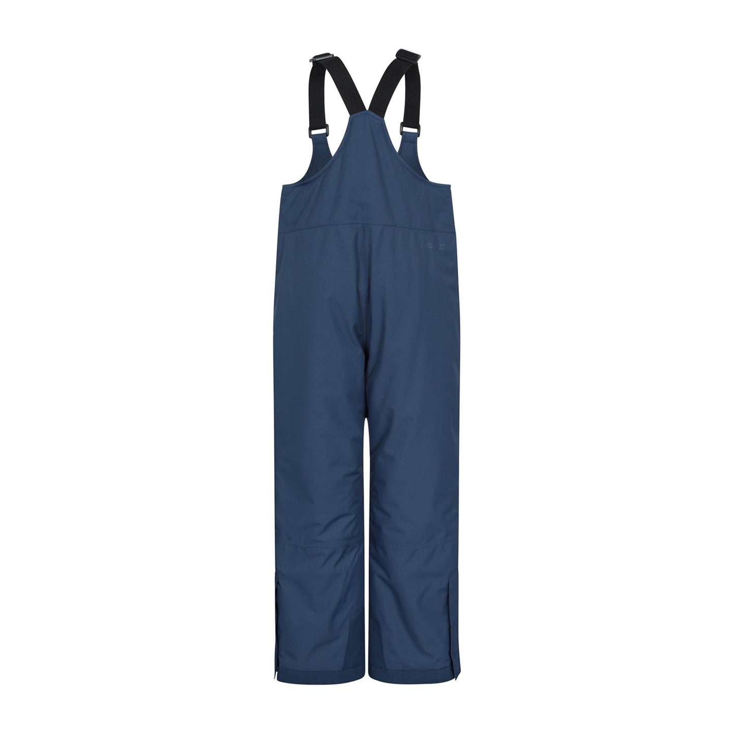 Navy - Back - Mountain Warehouse Childrens-Kids Falcon Extreme Waterproof Bib Front Snow Ski Trousers