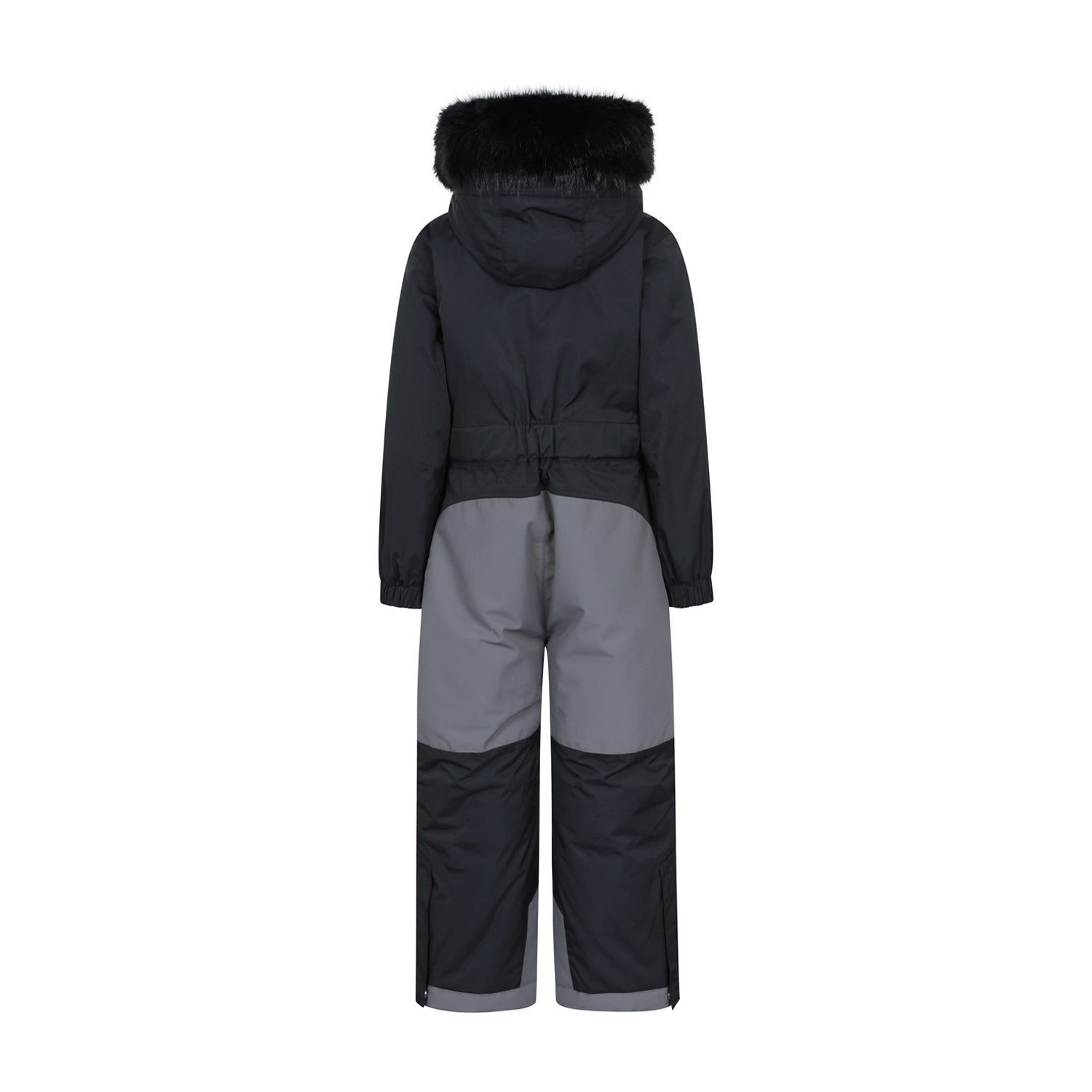 Black - Back - Mountain Warehouse Childrens-Kids Piste Waterproof Snowsuit