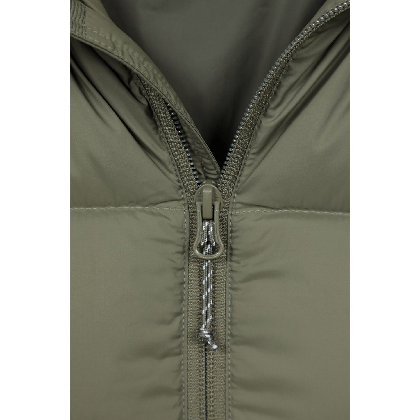 Khaki Green - Side - Mountain Warehouse Mens Stratus Down Packable Gilet
