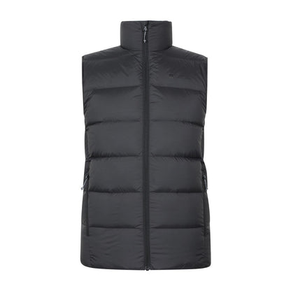 Black - Front - Mountain Warehouse Mens Stratus Down Packable Gilet