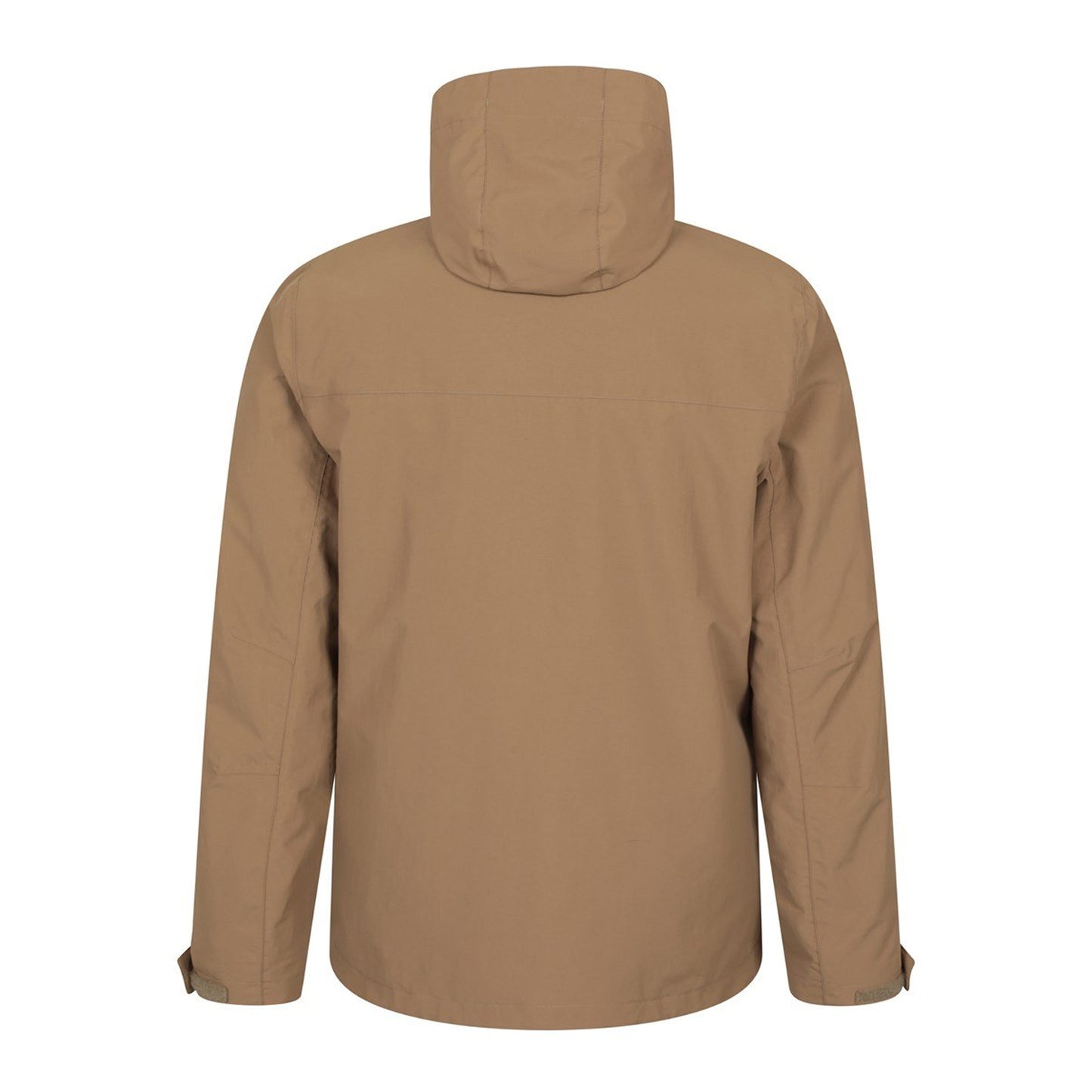 Tan - Back - Mountain Warehouse Mens Maple 3 in 1 Waterproof Jacket