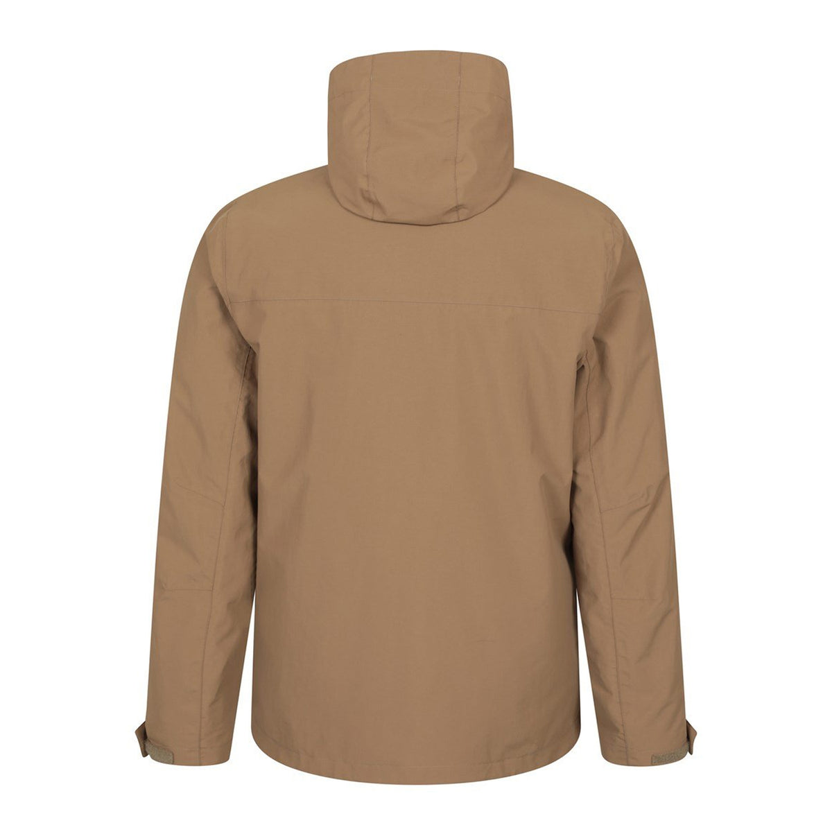 Tan - Back - Mountain Warehouse Mens Maple 3 in 1 Waterproof Jacket