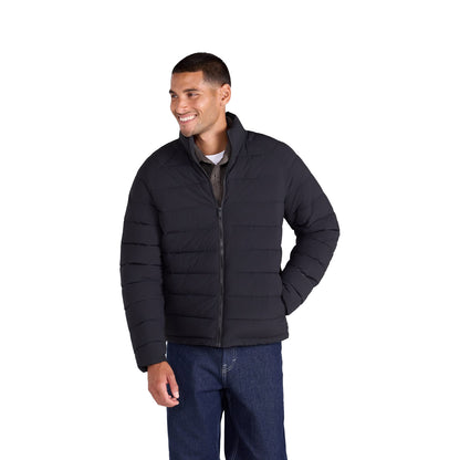 Black - Pack Shot - Animal Mens Light Cosi Padded Jacket