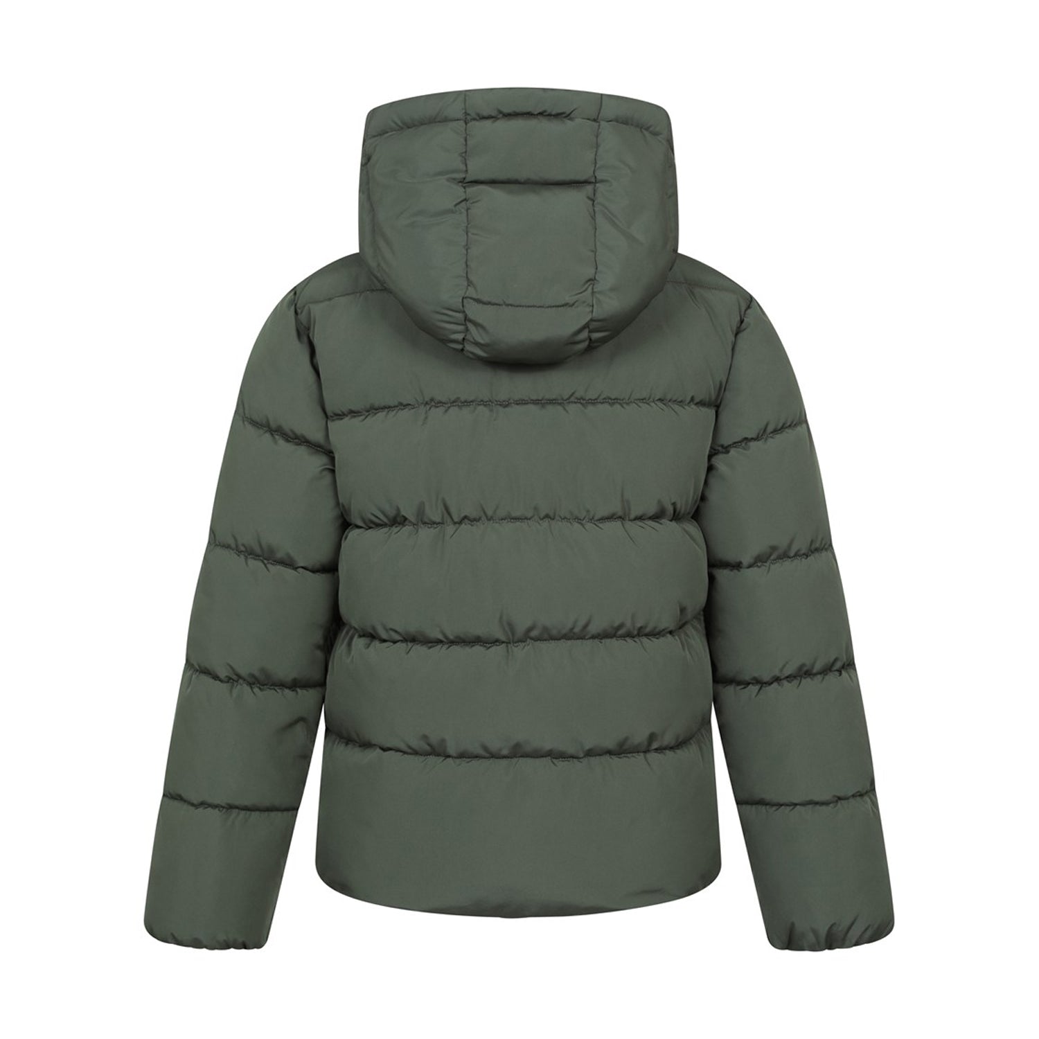 Khaki Green - Back - Mountain Warehouse Childrens-Kids Hawthorne Water Resistant Padded Jacket