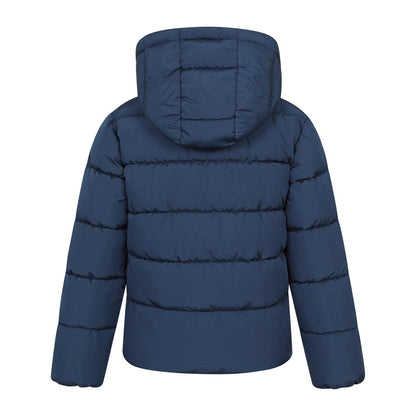 Navy - Back - Mountain Warehouse Childrens-Kids Hawthorne Water Resistant Padded Jacket