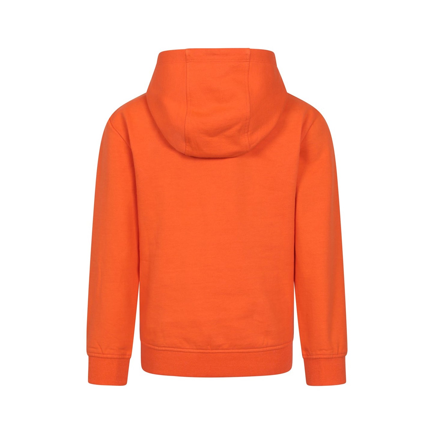 Orange - Back - Mountain Warehouse Childrens-Kids Wolf Hoodie