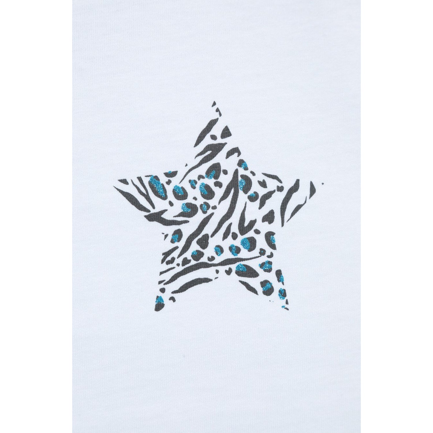 Light Beige - Lifestyle - Mountain Warehouse Childrens-Kids Leopard Star Long-Sleeved T-Shirt