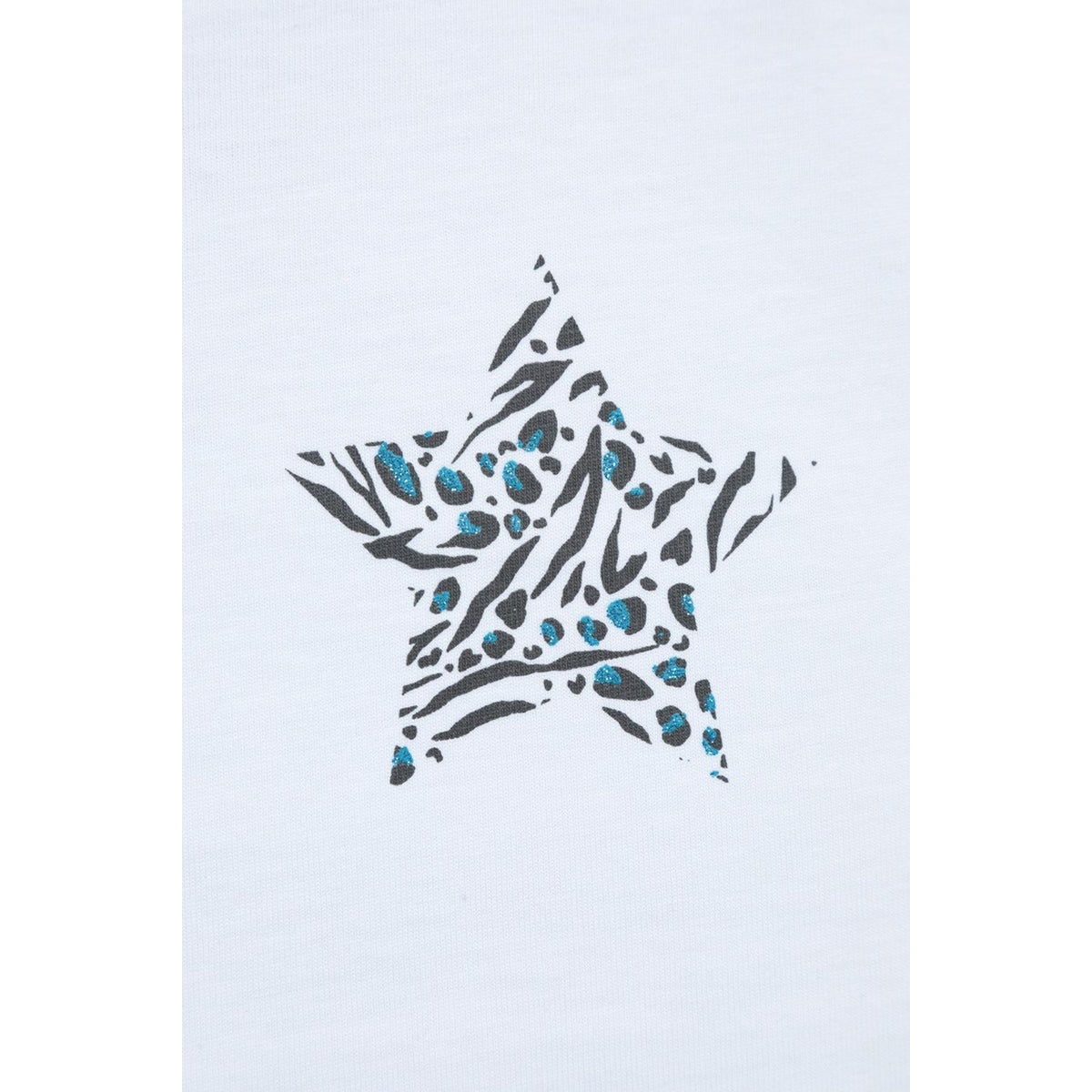 Light Beige - Lifestyle - Mountain Warehouse Childrens-Kids Leopard Star Long-Sleeved T-Shirt