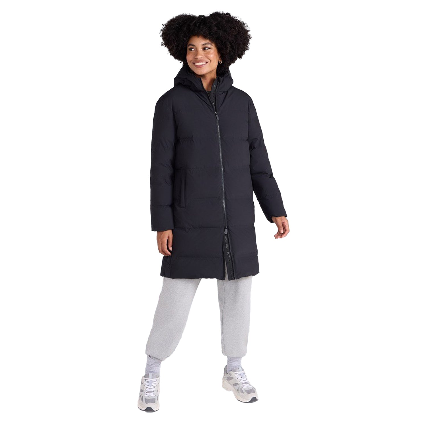 Black - Lifestyle - Animal Womens-Ladies Cosi Cloud Down Coat
