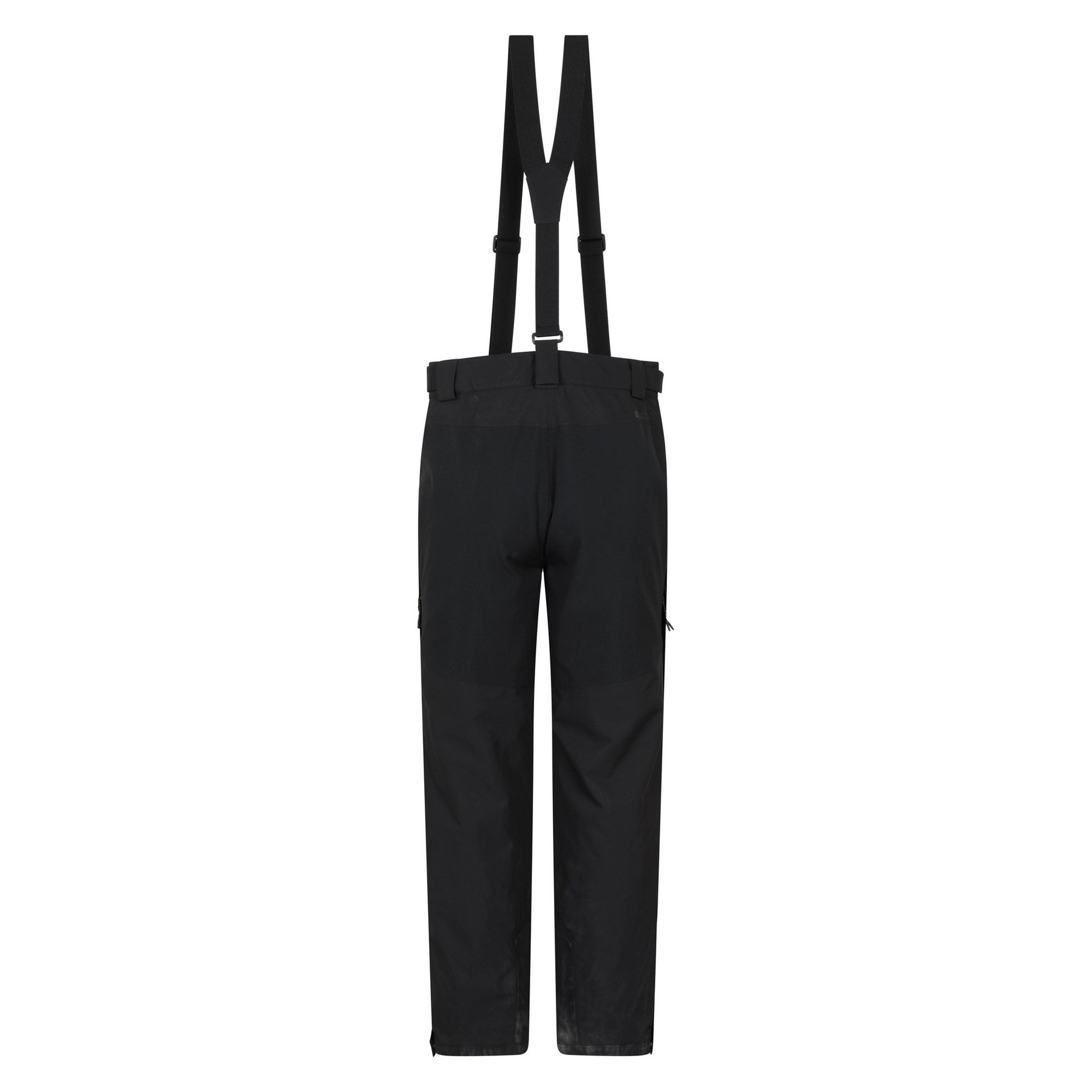 Black - Back - Mountain Warehouse Mens Ariel Waterproof Cargo Pocket Ski Trousers