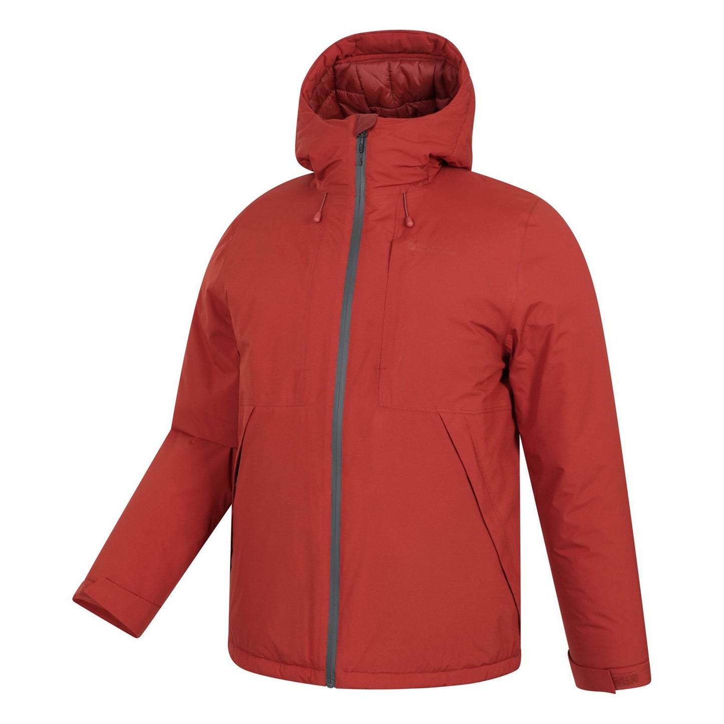 Rust - Lifestyle - Mountain Warehouse Mens Heard Padded Waterproof Jacket